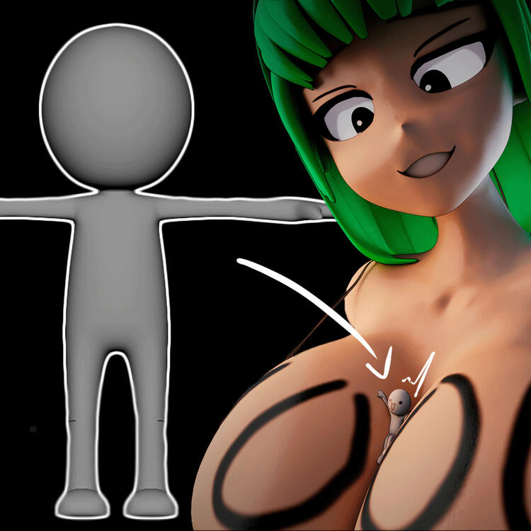 "Anon" Stick Figure